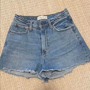 Abercrombie & Fitch Classic Blue Jean Shorts